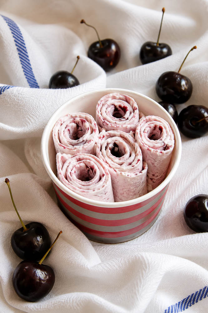 Homemade Rolled Ice Cream