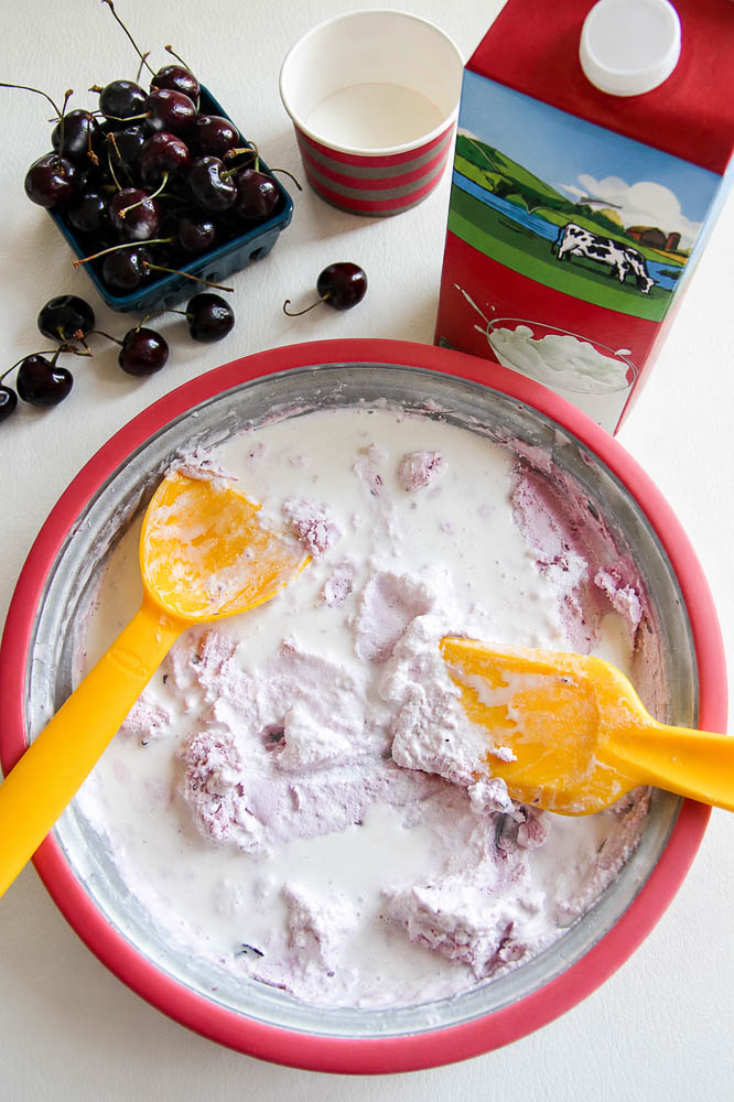 Homemade Rolled Ice Cream